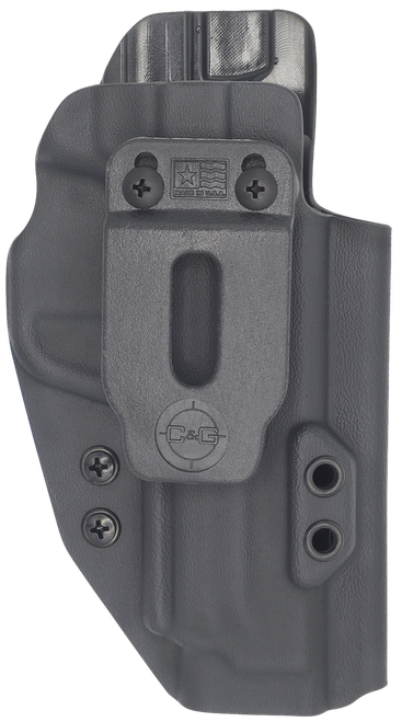 C&G Holsters 0568100 Covert  IWB Black Kydex Belt Clip Fits S&W M&P 9/40 4.25" Right Hand