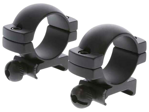 TruGlo TGTG8960B1 Lightweight Scope Rings  Matte Black 1" Medium