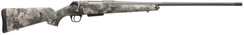 Winchester Repeating Arms 535800289 XPR Extreme 6.5 Creedmoor 3+1 22" Tungsten Cerakote Fluted Threaded Barrel & Drilled & Tapped Steel Receiver, Fixed TrueTimber VSX Synthetic Stock