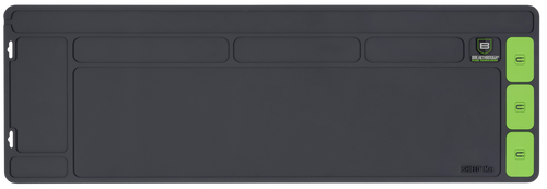 Breakthrough Clean BTSGMR  Shield Mat Gray and Green PVC 35.88"x11.88"
