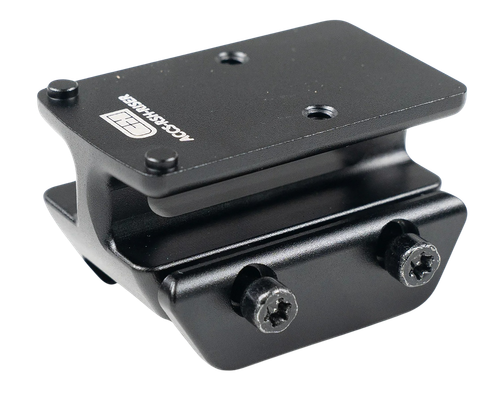 C&H Precision RISERRSH   Picatinny Mount Black Steel