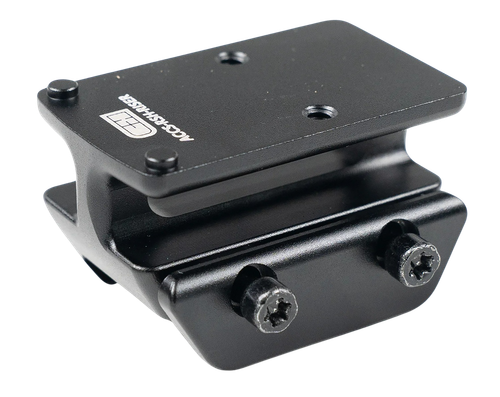 C&H Precision RISERRSH   Picatinny Mount Black Steel