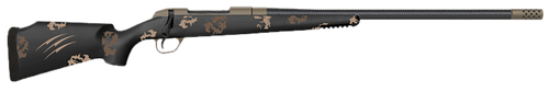 Fierce Firearms FCTRG7MMBC20BS CT Rage  Full Size 7mm BC 3+1 20" Black Carbon Fiber Match Grade Threaded Barrel, Black Cerakote Drilled & Tapped Titanium Receiver, Monte Carlo Carbon Fiber Stock