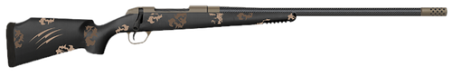 Fierce Firearms FCTRG7MMBC20BS CT Rage  Full Size 7mm BC 3+1 20" Black Carbon Fiber Match Grade Threaded Barrel, Black Cerakote Drilled & Tapped Titanium Receiver, Monte Carlo Carbon Fiber Stock