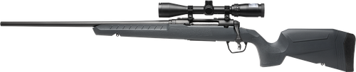 Savage Arms 32207 Axis 2 XP Combo Full Size 6.5 Creedmoor 4+1 22" Black Sporter Barrel, Black Carbon Steel Receiver Drilled & Tapped, Gray Fixed Synthetic Stock, Weaver 3-9x40mm Scope, Left Hand