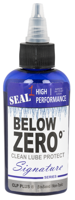 Seal 1 SLBZ2 Signature Below Zero Cleans, Lubricates, Protects 2 oz Squeeze Bottle