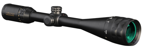 Konus 7274 KonusPro-Plus Long Range Matte Black 6-24x50mm AO 1" Tube Dual Illuminated (Blue/Red) Engraved Crosshair w/Dot Reticle