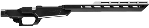 Sharps Bros SBC05 Heatseeker Rifle Chassis Stock 6061-T6 Aluminum w/Black Cerakote Finish, 14" M-Lok Handguard, Fits Ruger American Rifle Ranch Short Action