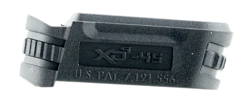 Springfield Armory XDS5001M Backstrap Sleeve  made of Polymer with Black Finish & 1 Piece Design for 45 ACP Springfield XD-S with #1 Backstrap & 3.30"-4" Barrel