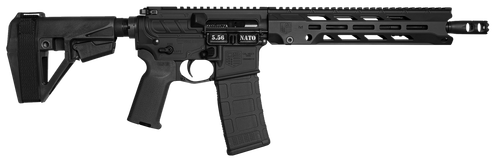 Diamondback DB1984K001  Obsidian 5.56 NATO 30+1 11.50" Black Nitride 11" M-LOK Handguard SBA5 Brace Magpul MOE K2 Grip