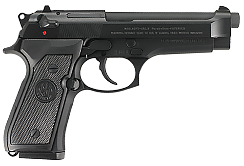 Beretta USA J92F300M 92FS  Full Size Frame 9mm Luger 15+1 4.90" Black Bruniton Barrel, Serrated Steel Slide, Frame w/Beavertail, Ambidextrous USA Made