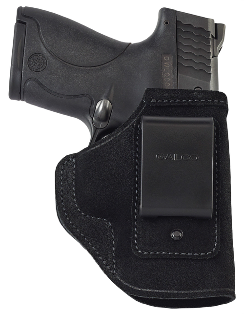 Galco STO652RB Stow-N-Go  IWB Black Steerhide Fits M&P Shield 3" 9/40 & 2.0" 9/40 Right Hand