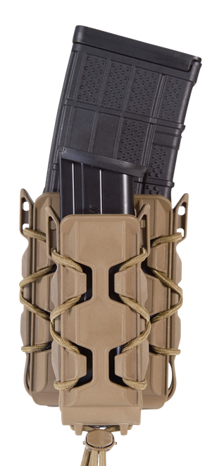 High Speed Gear 16DD01CB TACO Double Decker Double Coyote Brown Polymer Belt Clip Belts 2" Wide