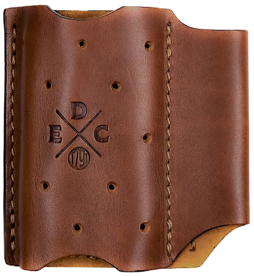 1791 Gunleather ACDUOCHNA EDC Action Clip Duo OWB Chestnut Leather Belt Clip Ambidextrous