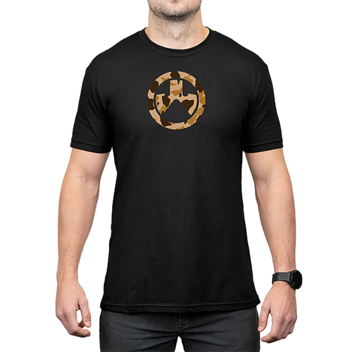 Magpul MAG1527-001-XL Raider Camo Icon CVC  Black Cotton/Polyester Short Sleeve XL
