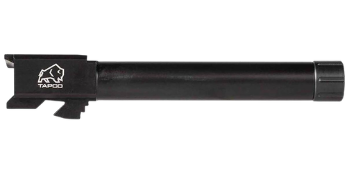 Tapco TAP22018 Conversion  9mm Luger Fits Glock 22 Gen3-4 Threaded, Black Nitride, Thread Protector