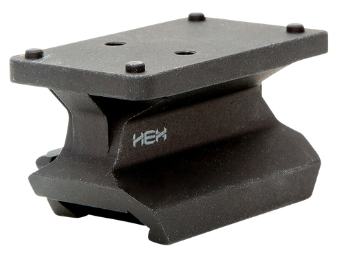 Springfield Armory GE5077MIN13RM Riser Mount  Matte Black Aluminum Picatinny Rail/Springfield Standard/Vortex/Burris/Docter Footprint Mount