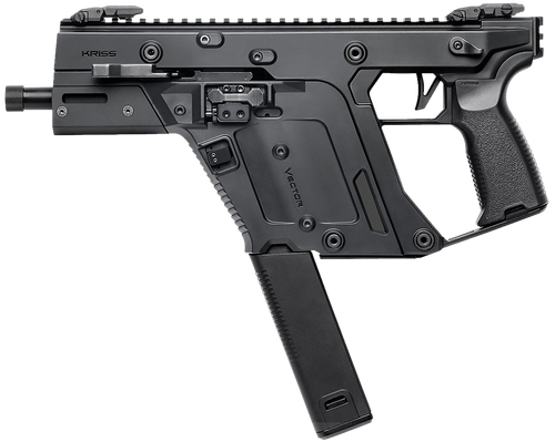 Kriss USA KV453PBL00 Vector SDP Gen3 45 ACP 30+1 5.50" Black Nitride Threaded Barrel, M-LOK Handguard, Black Picatinny Rail Receiver & Rear, Black Polymer Grip, Ambidextrous, Glock Mag Compatible