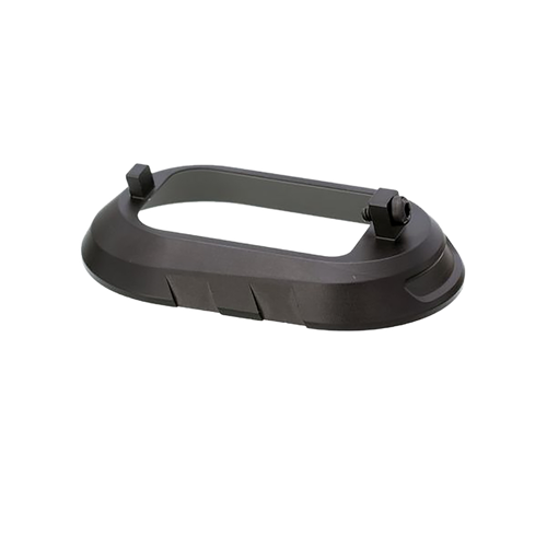 Tyrant CNC TDP320MWBLACKBLACK  Magwell Fits Sig P320 Black Aluminum