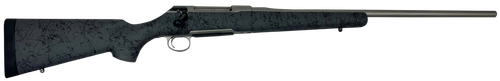 Sauer S1HSGP65C 100  6.5 PRC Caliber with 4+1 Capacity, 24" Barrel, Gray Cerakote Metal Finish & Gray Black Webbed Fixed HS Precision Stock Right Hand (Full Size)