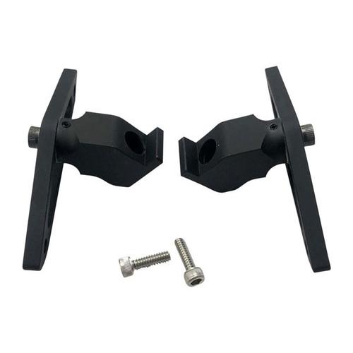 P-SKI FEET FOR WIDE STANCE BIPODS MATTE BLACK 2/PACK