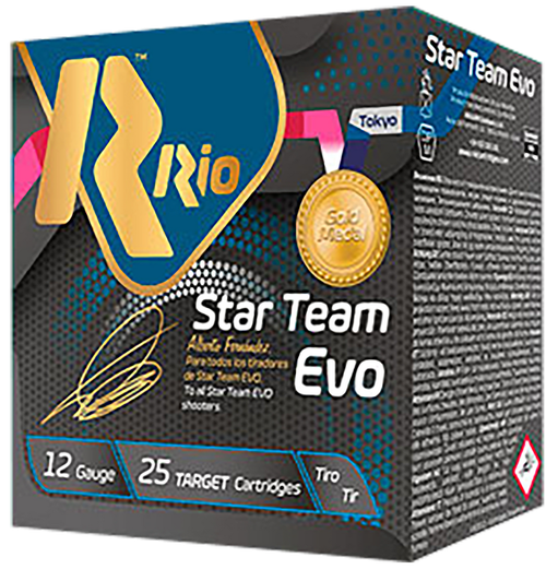 Rio Ammunition ST288 Star Team EVO  12Gauge 2.75" 1oz 8Shot 25 Per Box/10 Case