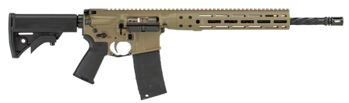 LWRC ICDIR5CK16ML Individual Carbine Direct Impingement 5.56x45mm NATO 30+1 16.10" Barrel, Exclusive Flat Dark Earth Anodized Receiver, A2 Flash Hider, 6 Position Stock, Magpul MOE Grip, Optics Ready