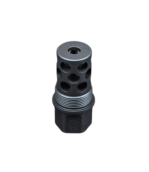 SilencerCo AC5232 TOMD Muzzle Brake Black Matte 1/2"x28 Threads 30 Cal