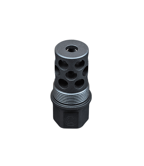 SilencerCo AC5232 TOMD Muzzle Brake Black Matte 1/2"x28 Threads 30 Cal