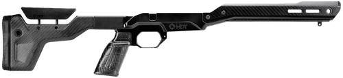 Mdt Sporting Goods Inc 107835BCF HNT26 Chassis System Black Carbon Fiber Fits Howa 1500 SA/ Weatherby Vanguard Compatible w/ AICS Mags Short Action ARCA