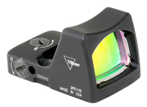 Trijicon 700600 RMR Type 2 Matte Black 1 x 0.87" x 0.63" 3.25 MOA Red Dot