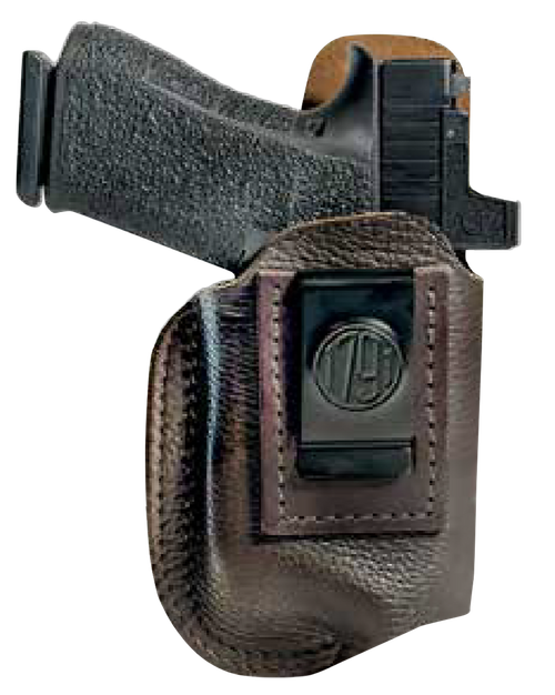 1791 Gunleather ORLBFCD4BRWR Fair Chase Light Bearing IWB Size 04 Brown Leather