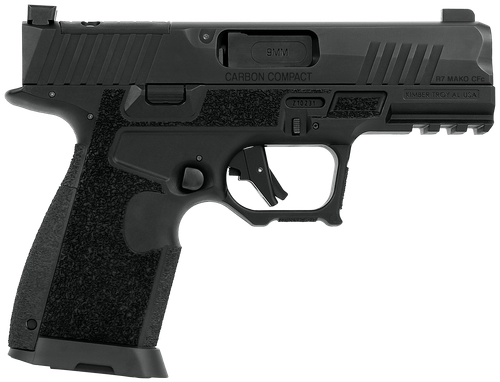 Kimber Mfg.,inc 3800016 R7 Mako Carbon Compact OR 9mm 15+1 3.92" FNC Stainless Steel Slide Molded Stippling Interchangeable Modular Backstrap Grip