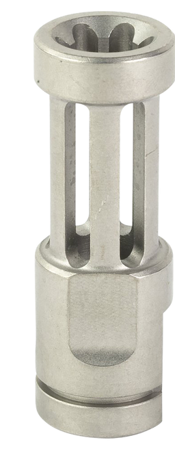 Samson 040606200 Flash Hider  Stainless Steel, Fits Ruger 10/22
