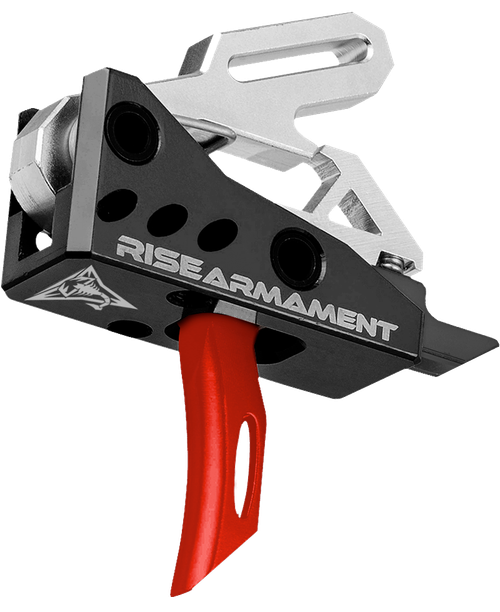 Rise Armament RA535REDARP RA-535 Advanced Performance Black/Red Single-Stage Fits AR-Platform