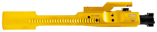 Faxon Firearms FF556BCGCNITRIDETIN M16 5.56 Bolt Carrier Group  .223 Rem/5.56 NATO TiN PVD Coated 9310 Steel For AR15/M16