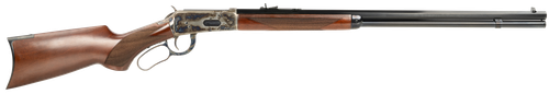 Cimarron CA2913 1894 Deluxe Full Size 30-30 Win 7+1 26" Blued Octagon Barrel, Color Case Hardened Stainless Steel Receiver, Walnut Fixed w/Pistol Grip Stock, Right Hand