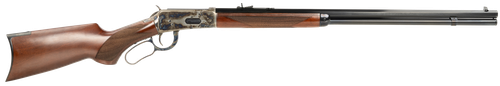 Cimarron CA2913 1894 Deluxe Full Size 30-30 Win 7+1 26" Blued Octagon Barrel, Color Case Hardened Stainless Steel Receiver, Walnut Fixed w/Pistol Grip Stock, Right Hand