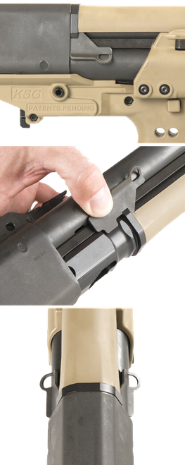 Kel-Tec KSG515 Single Point Sling Attachment Black Steel