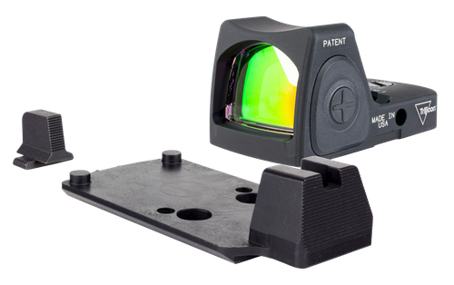 Trijicon 700817 RMR Dual Defense Cerakote Black 1x 3.25 MOA Red Dot Reticle Fits Sig Sauer M17/18