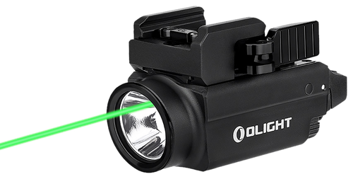 Olightstore Usa Inc BALDRSBK Baldr S Black Anodized 100/300/800 Lumens White LED Green Laser