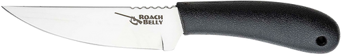 Cold Steel 20RBC Roach Belly  4.50" Fixed Serrated 4116 Stainless Steel Blade/Black Polypropylene Handle