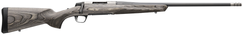 Browning 036092224 X-Bolt 2 Hunter Full Size 270 Win 4+1 22"  Matte Blued Threaded Sporter Barrel, Drilled & Tapped Stainless Steel Receiver, Fixed Gray Laminate Stock, Radial Muzzle Brake