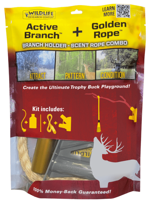 Wildlife Research 3974Combo Kit includes One Golden Rope, 4 oz Golden Rope Scent & Active-Branch Holder
