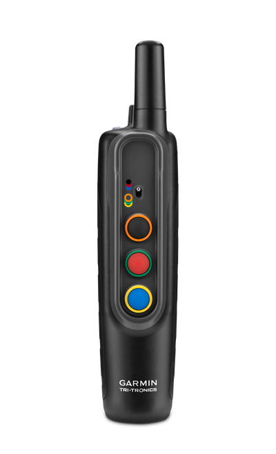 Garmin 0100120100 Pro 70 Handheld Black w/BarkLimiter, 1-Hand Operation, Color Coated Buttons Rechargeable Li-ion Up to 6 Dogs 1 Mile Range