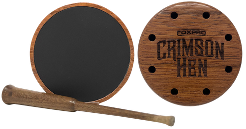 Foxpro CRIMSONALU Crimson Aluminum Friction Turkey Sounds Cherry Wood