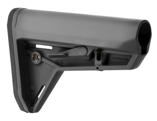 Magpul MAG347-GRY MOE SL Carbine Stock Stealth Gray Synthetic for AR-15, M16, M4 with Mil-Spec Tube (Tube Not Included)