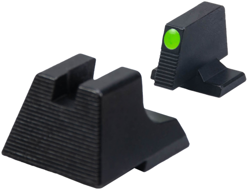 HK 51000934   Iron Sight Green Tritium Black Frame Fits HK VP9/VP40/P30/HK45