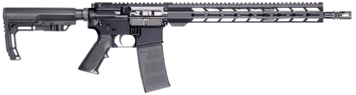 Patriot Ordnance Factory 02317  P-15 Base 5.56 NATO 10+1 16.50" Black Anodized A2 Style Grip *California Compliant