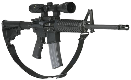 Max Ops SPT4 Duty Tactical Sling Black Webbing 11" OAL Adjustable Two-Point Tactical
